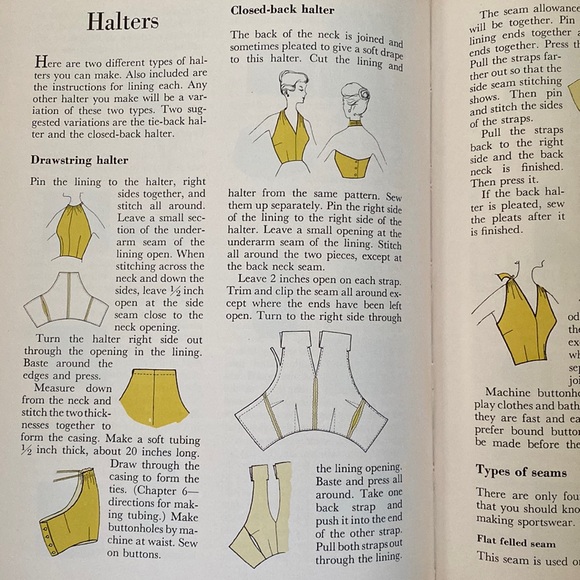VINTAGE 1961 BH&G Hardcover Sewing Book - Picture 11 of 12